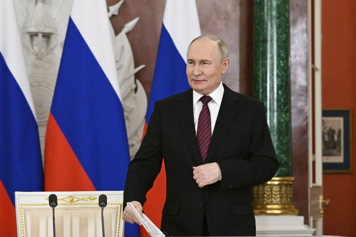 Russian President Vladimir Putin