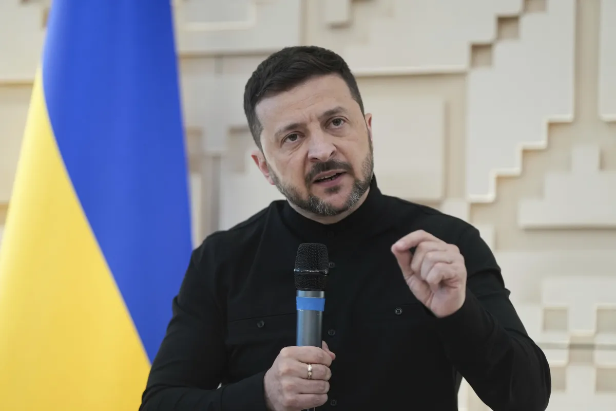 Zelenskyy names delegation for Russia-Ukraine peace talks in Turkey today, says goal is to achieve ceasefire