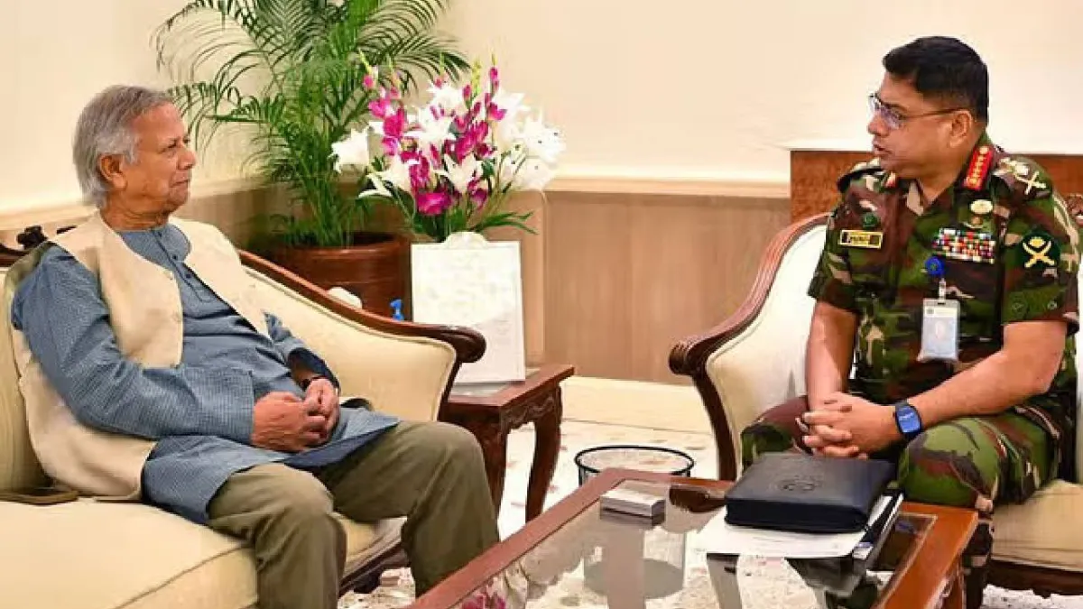 Bangladesh army chief's warning makes Mohammad Yunus go back on Rakhine corridor.