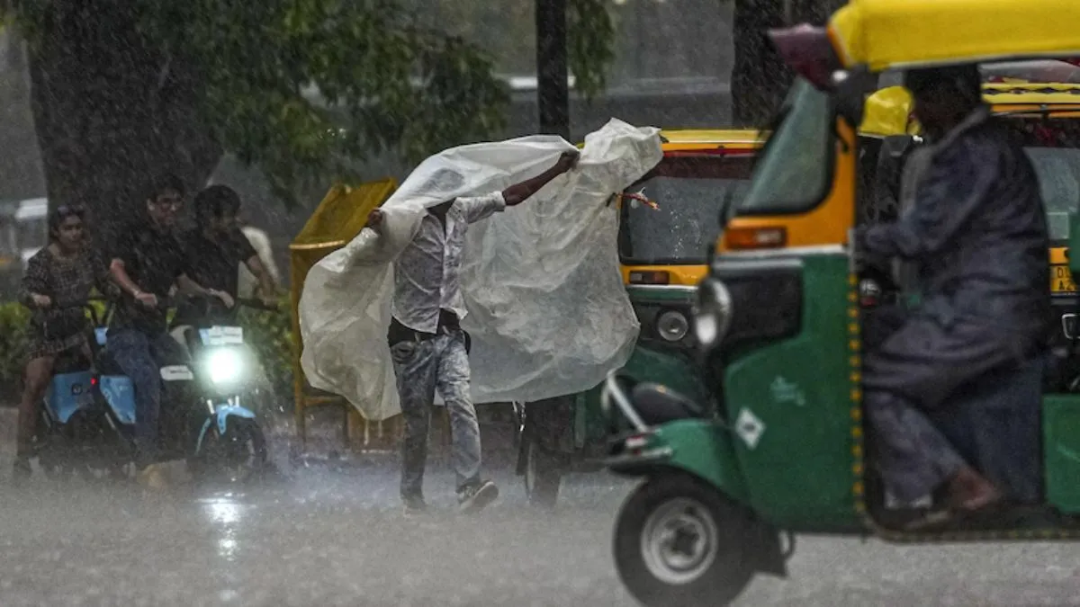 Four, including three children, die as house collapses in Delhi's Najafgarh  after heavy rain and storm 