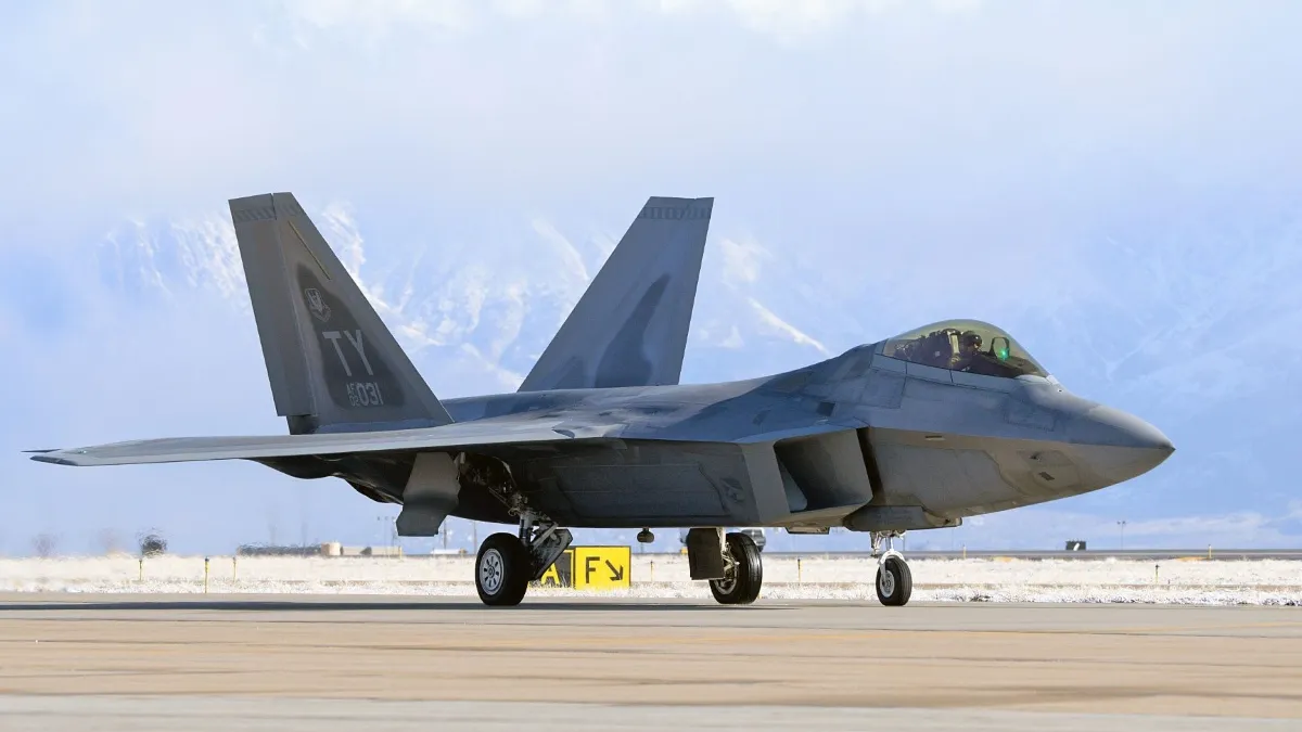 F-22 Raptor- a fifth generation fighter jet