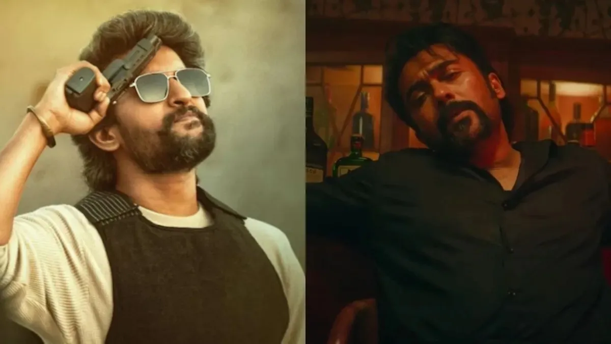 Nani from Hit 3 and Suriya from Retro
