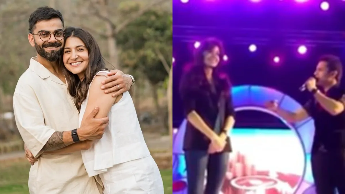 Amid Virat Kohli Insta controversy, Rahul Vaidya's old singing video with Anushka Sharma goes viral | Watch
