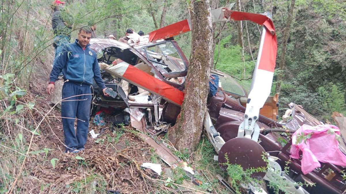 7 Killed in Uttarakhand Helicopter Crash; Char Dham Chopper Services Suspended