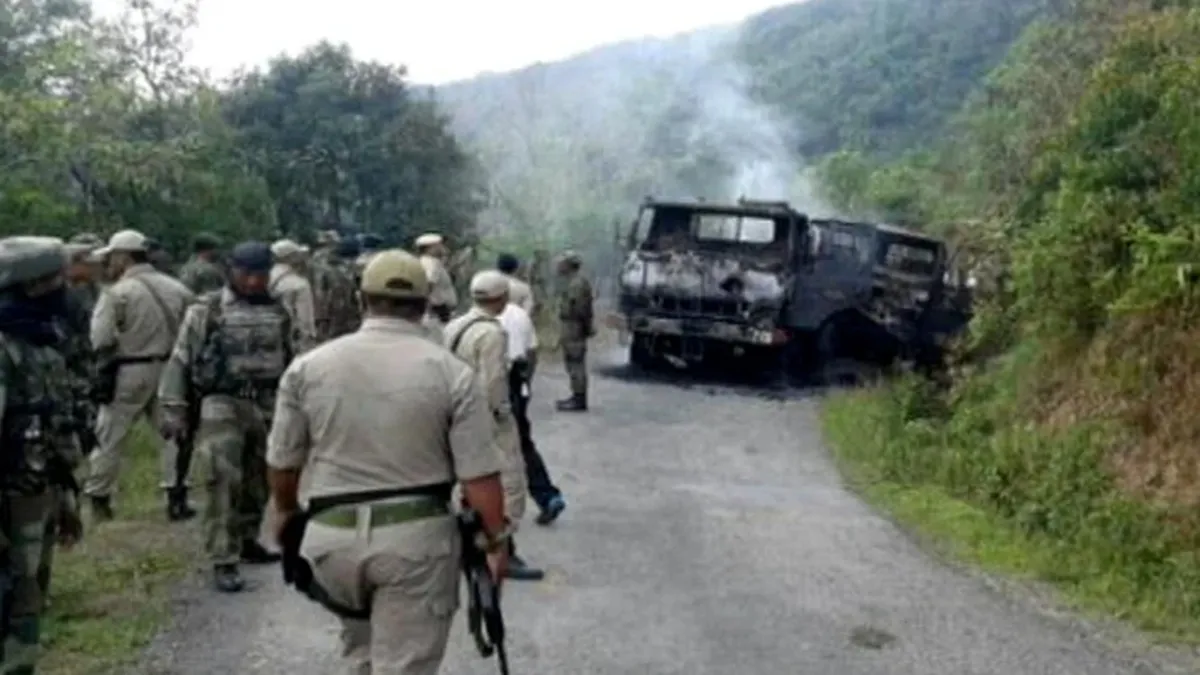 Manipur: 10 militants killed in gunfight by Assam Rifles in Chandel district.