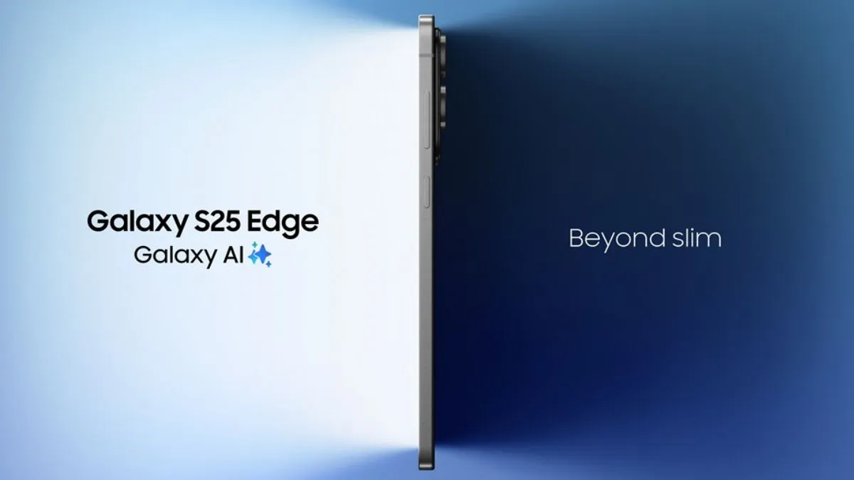 Samsung Galaxy S25 Edge Camera Close-up