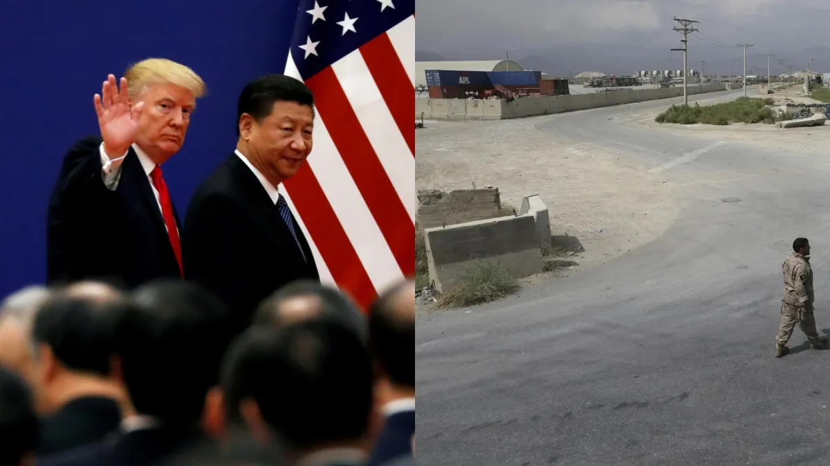 Right Now, China Occupies Bagram Air Base In Afghanistan: President Trump