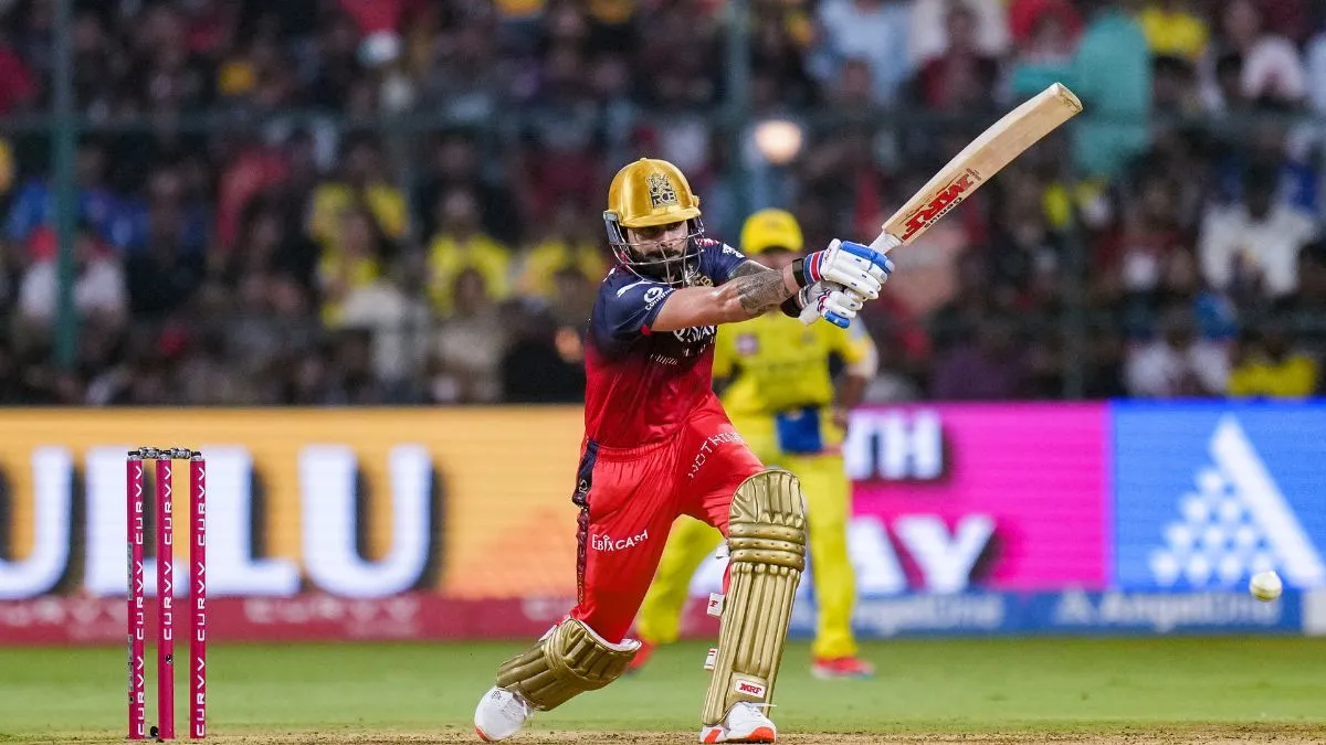 Virat Kohli against Chennai Super Kings 