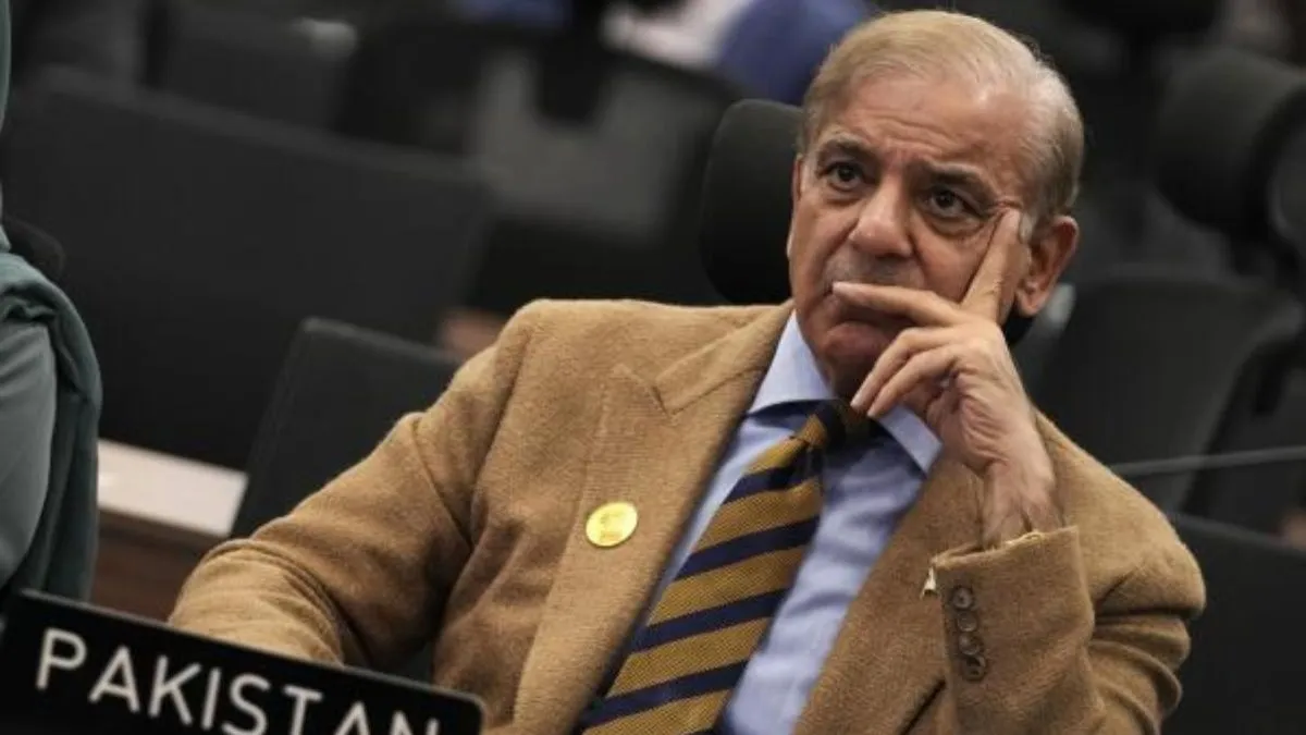 Pakistan Prime Minister Shehbaz Sharif. 