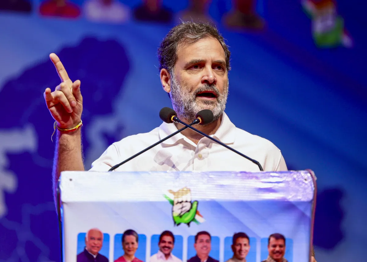 Rahul Gandhi claimed the BJP rigged the Maharashtra elections by adding fake voters in the electoral roll.