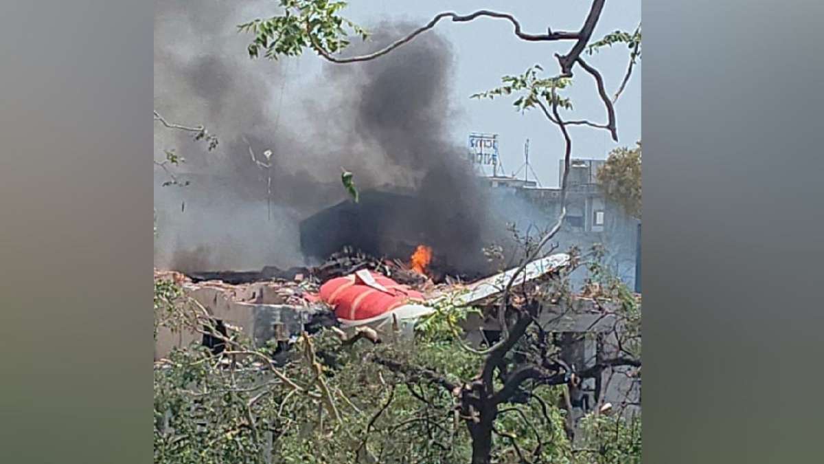 Air India plane crash Londonbound flight with 242 onboard crashes in
