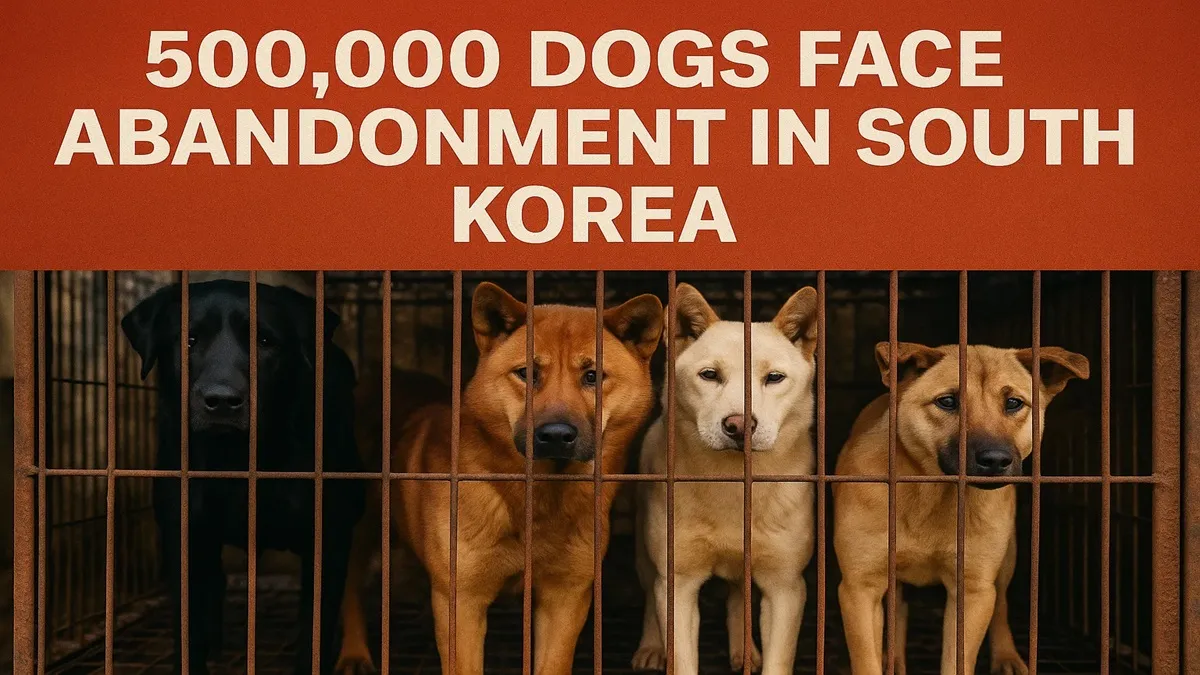 South Korea banned dog meat