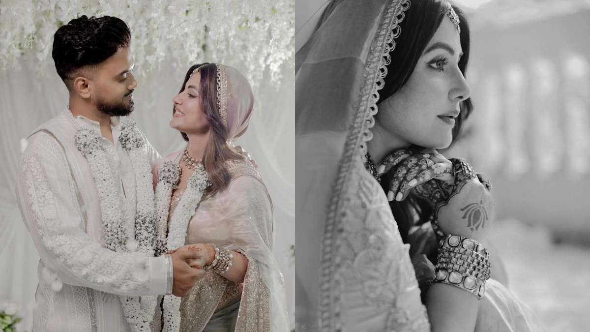 Hina Khan marries her longtime boyfriend Rocky Jaiswal after more than a decade of dating | See Photos
