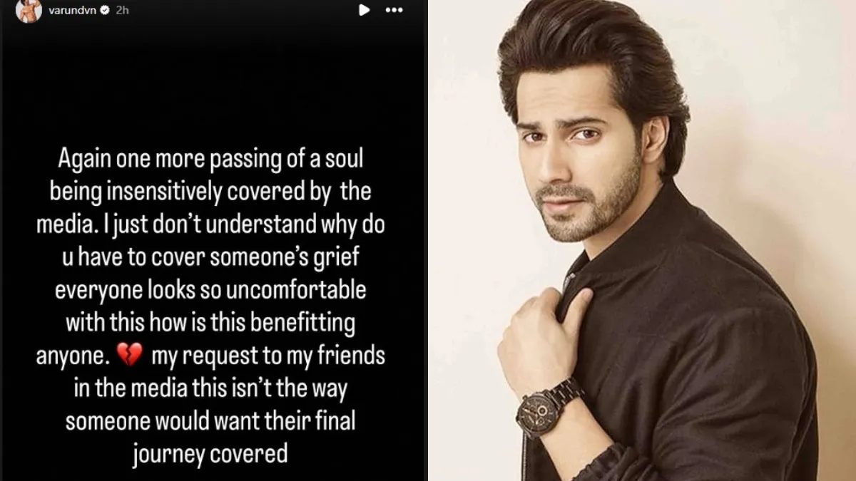 Varun Dhawan questions coverage on Shefali's death