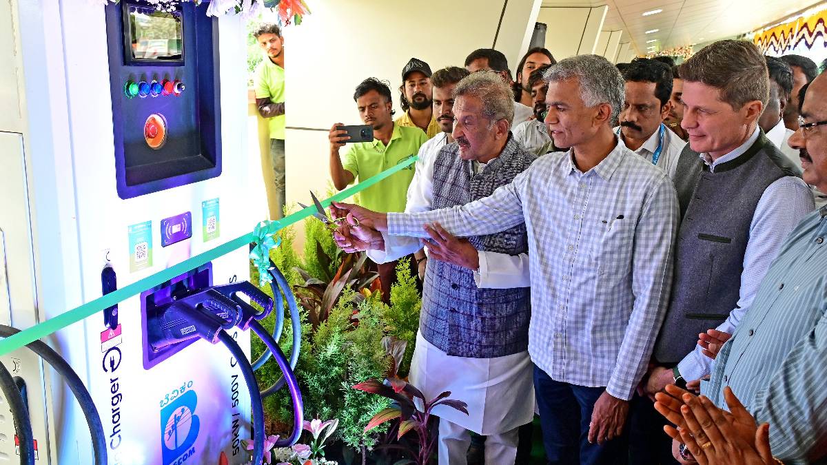 Bengaluru gets India's first solar EV charging station with second-life batteries