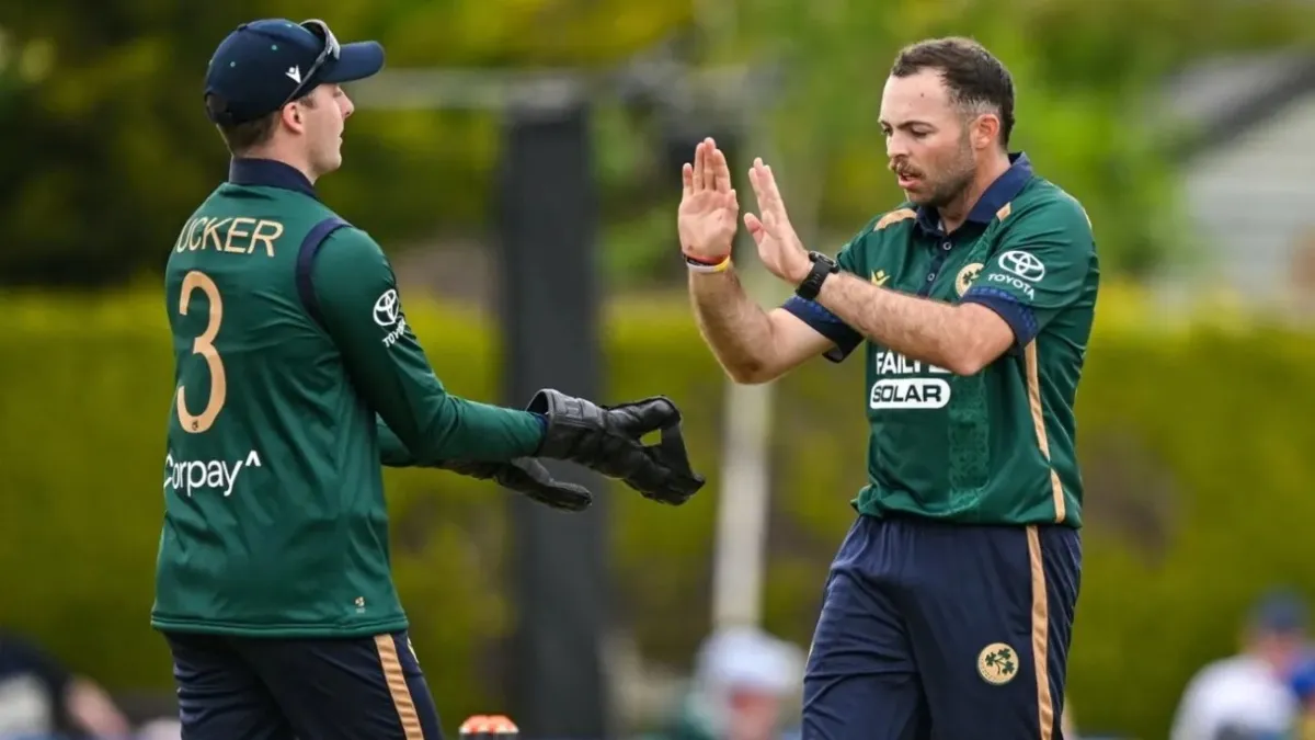 Liam McCarthy bowls an 81-run spell on debut.