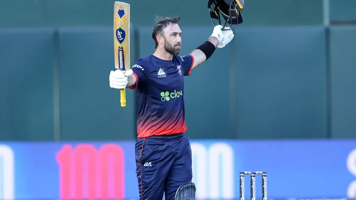 Glenn Maxwell smashed his eighth T20 hundred, off just 48 balls, first for the Washington Freedom