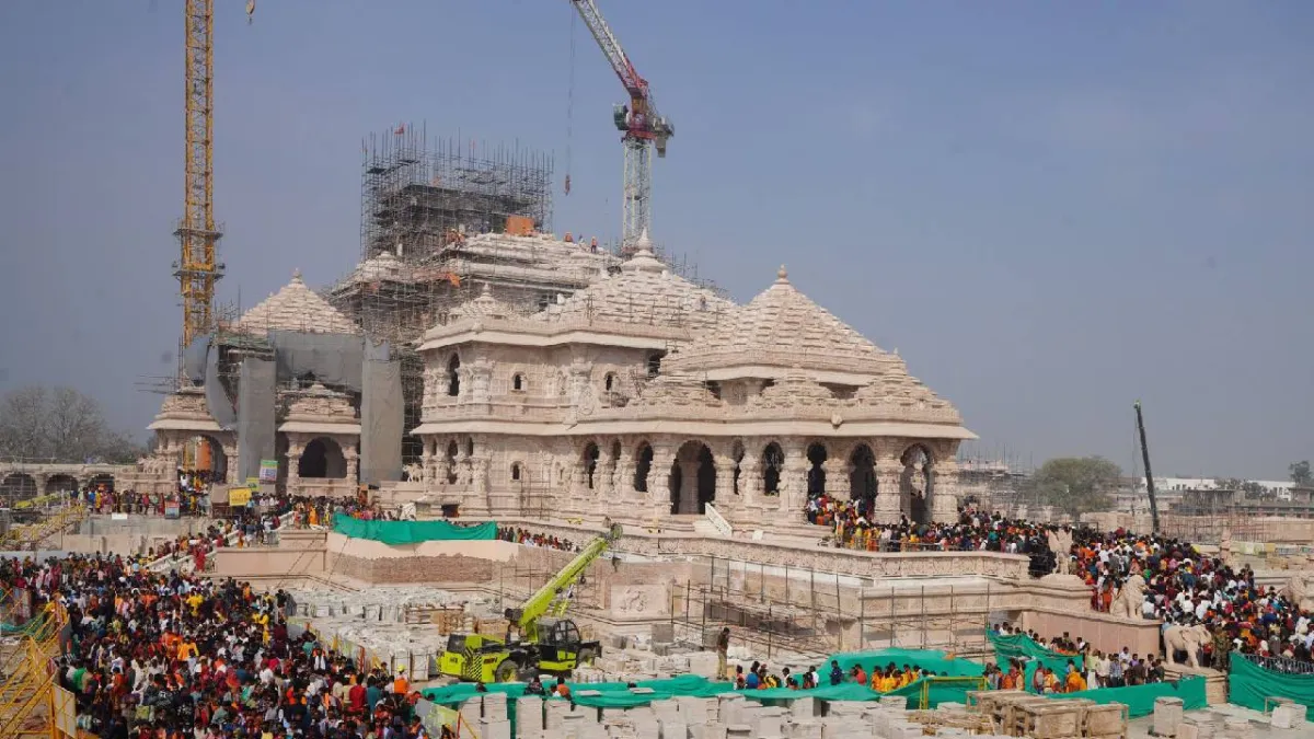 The three-day ceremony will also mark the completion of the Ram Mandir complex in Ayodhya.