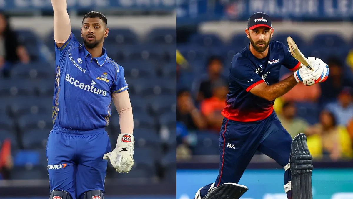 Nicholas Pooran will take over MINY's reins from Kieron Pollard while Maxwell will stand in for Steve Smith for Washington Freedom