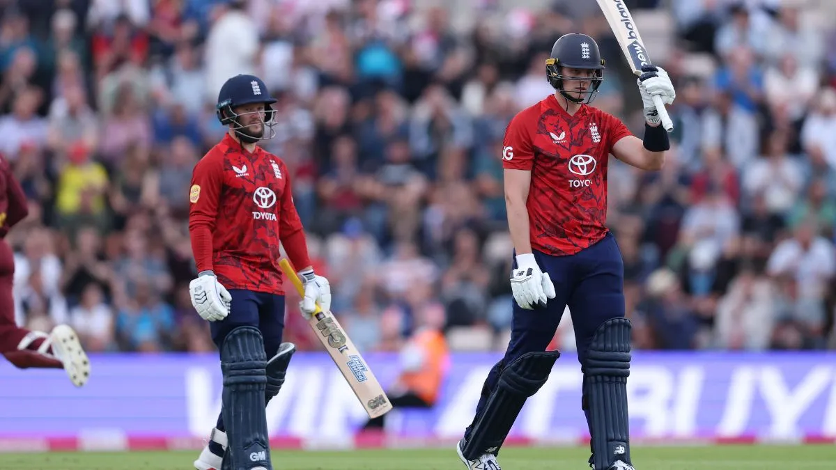 Ben Duckett and Jamie Smith against West Indies