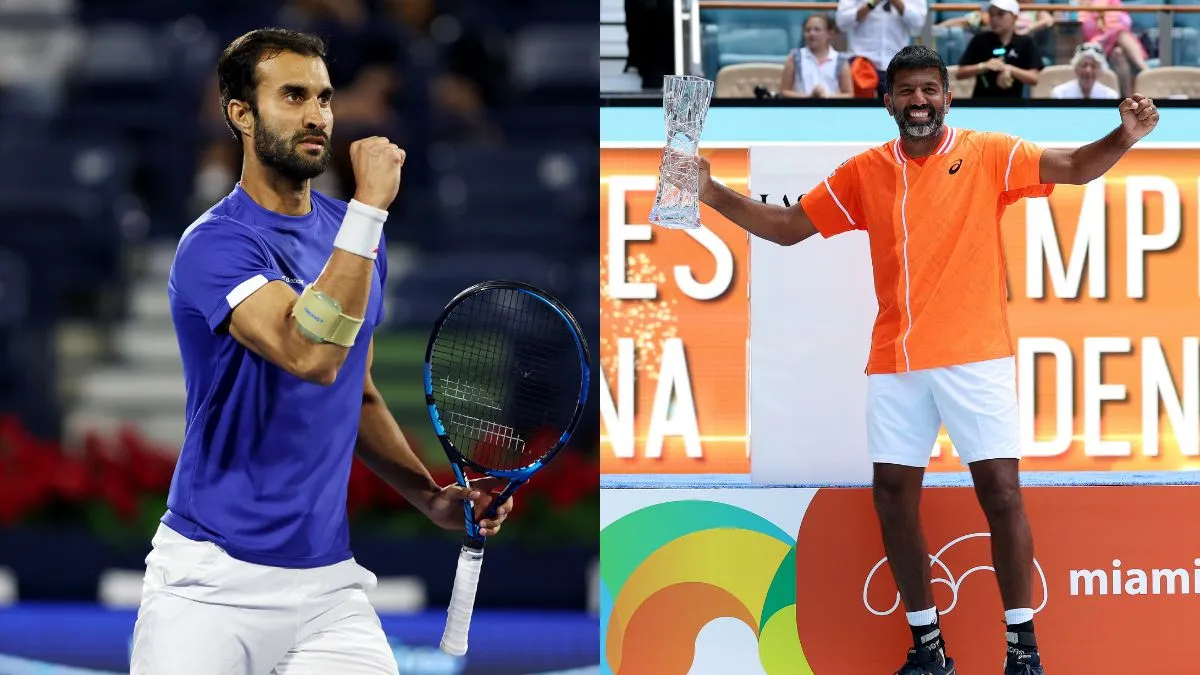 Yuki Bhambri and Rohan Bopanna Wimbledon 2025
