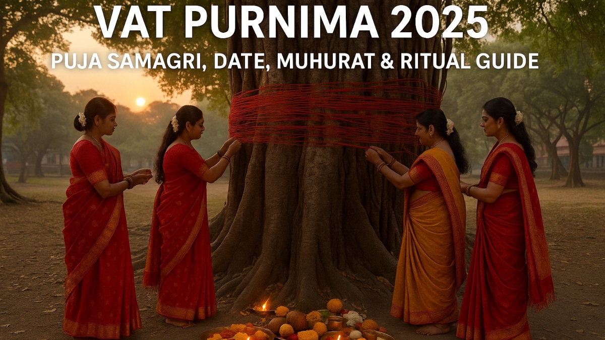 Vat Purnima on 10 June 2025: Vat Purnima muhurat, puja samagri, and rituals