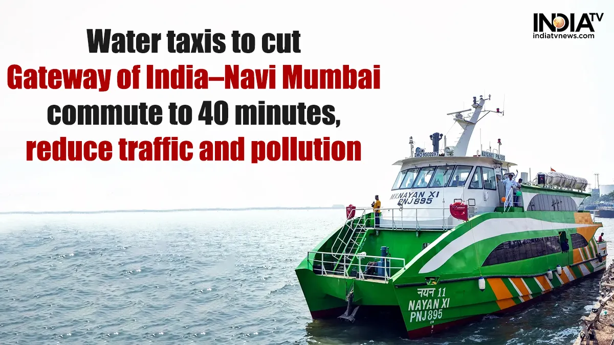 The project includes phased construction of jetties and terminals and will be integrated with existing transit systems like the Mumbai Water Metro.