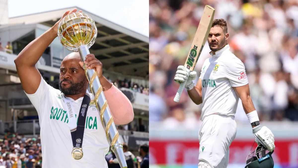 Temba Bavuma and Aiden Markram.