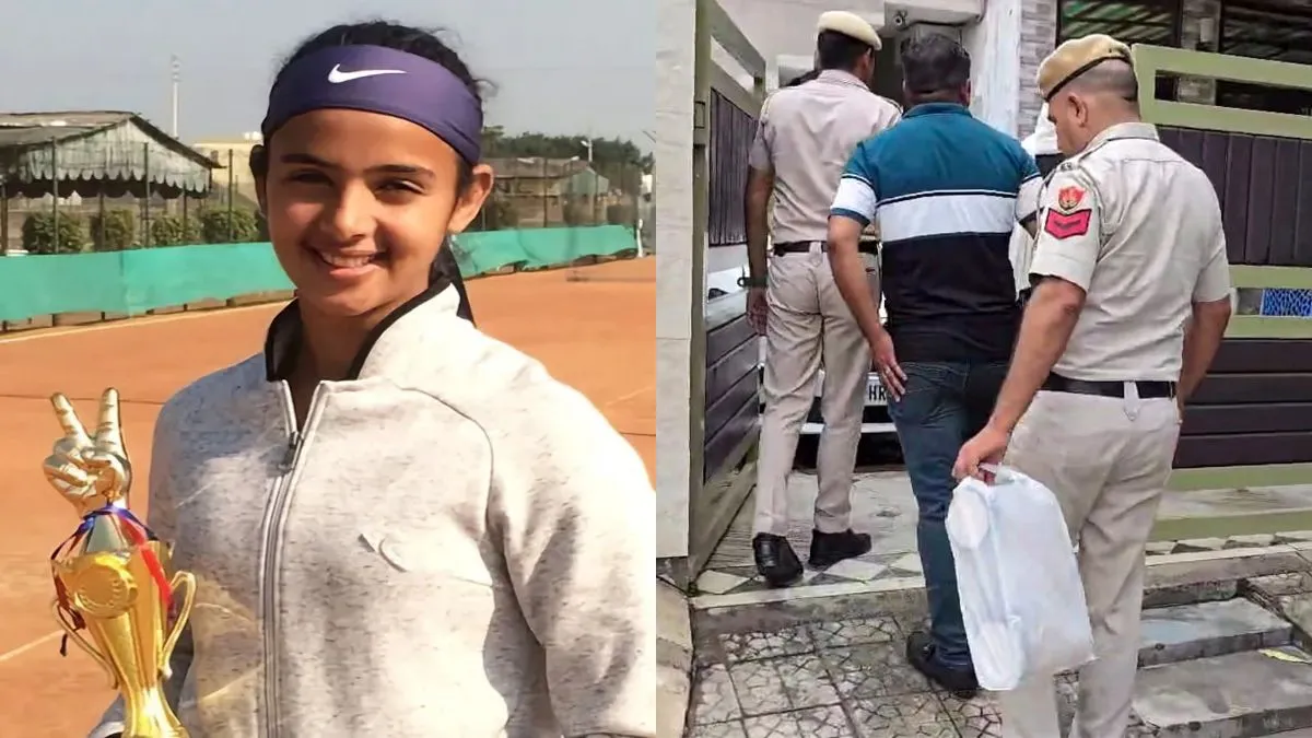 Radhika was allegedly murdered by her father.