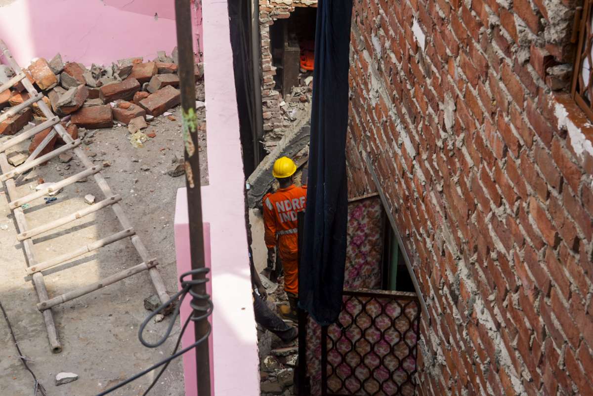Delhi building collapse kills six of family, injures eight in northeast's Welcome area