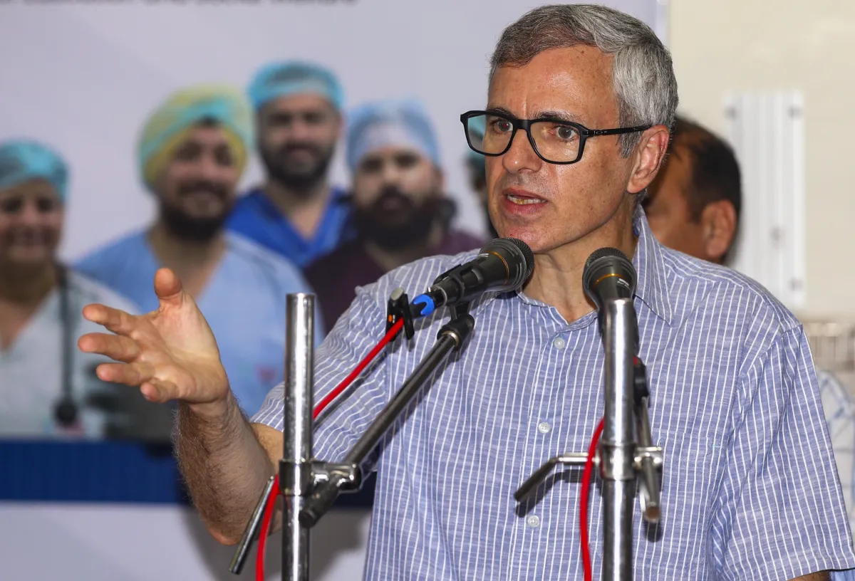 Jammu and Kashmir Chief Minister Omar Abdullah