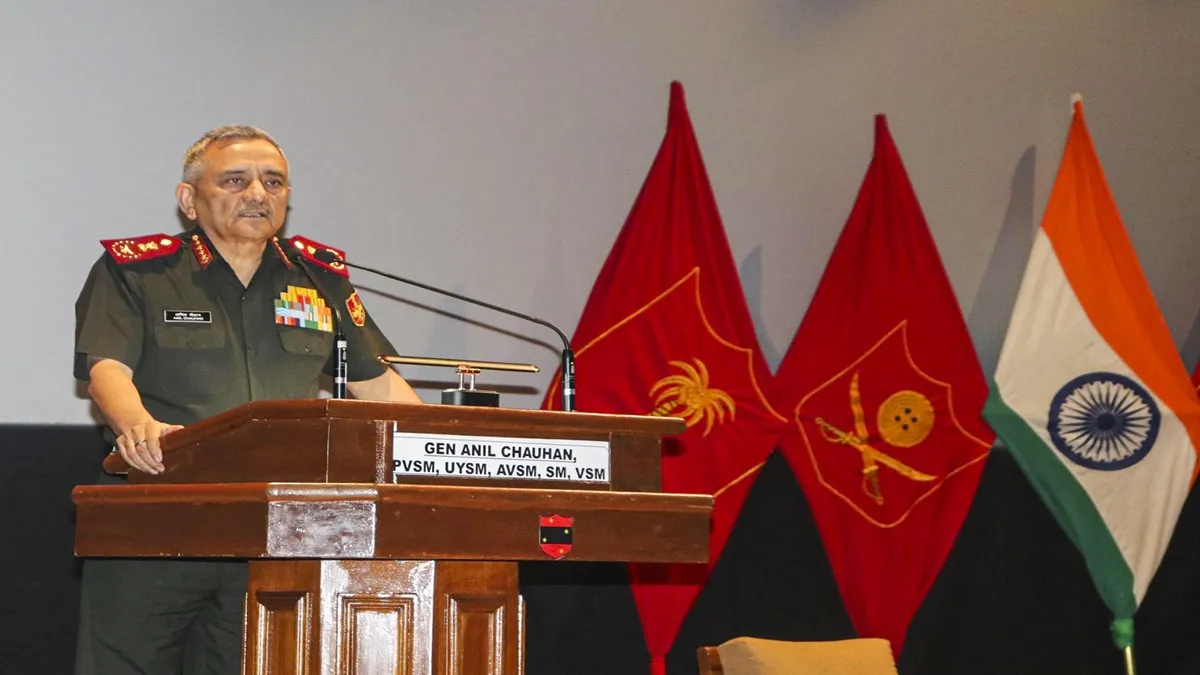 Chief of Defence Staff General Anil Chauhan. 