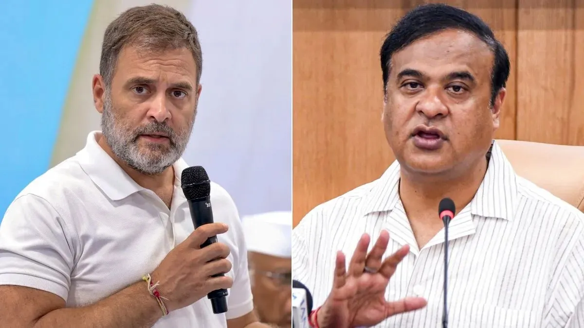 Rahul Gandhi vs Himanta Biswa Sarma