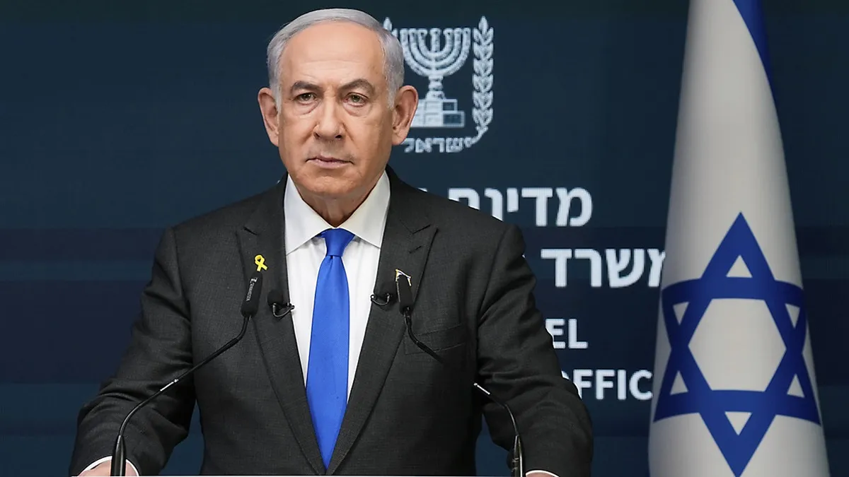 Israeli Prime Minister Benjamin Netanyahu. 