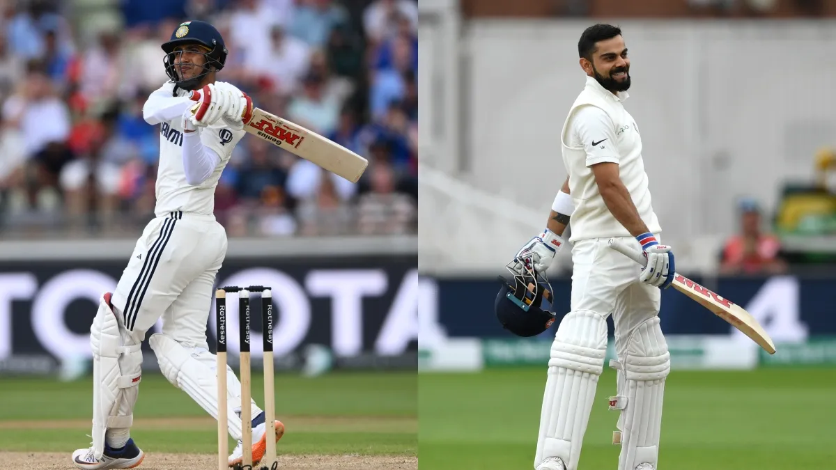 Shubman Gill and Virat Kohli.