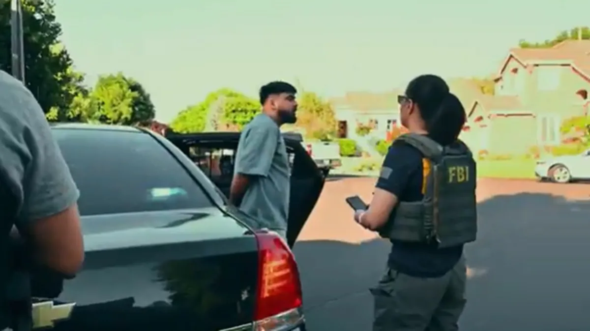 FBI busts criminal gang in California. 