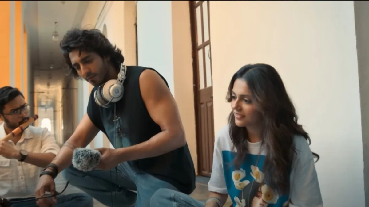 Ahaan Panday and Aneet Padda