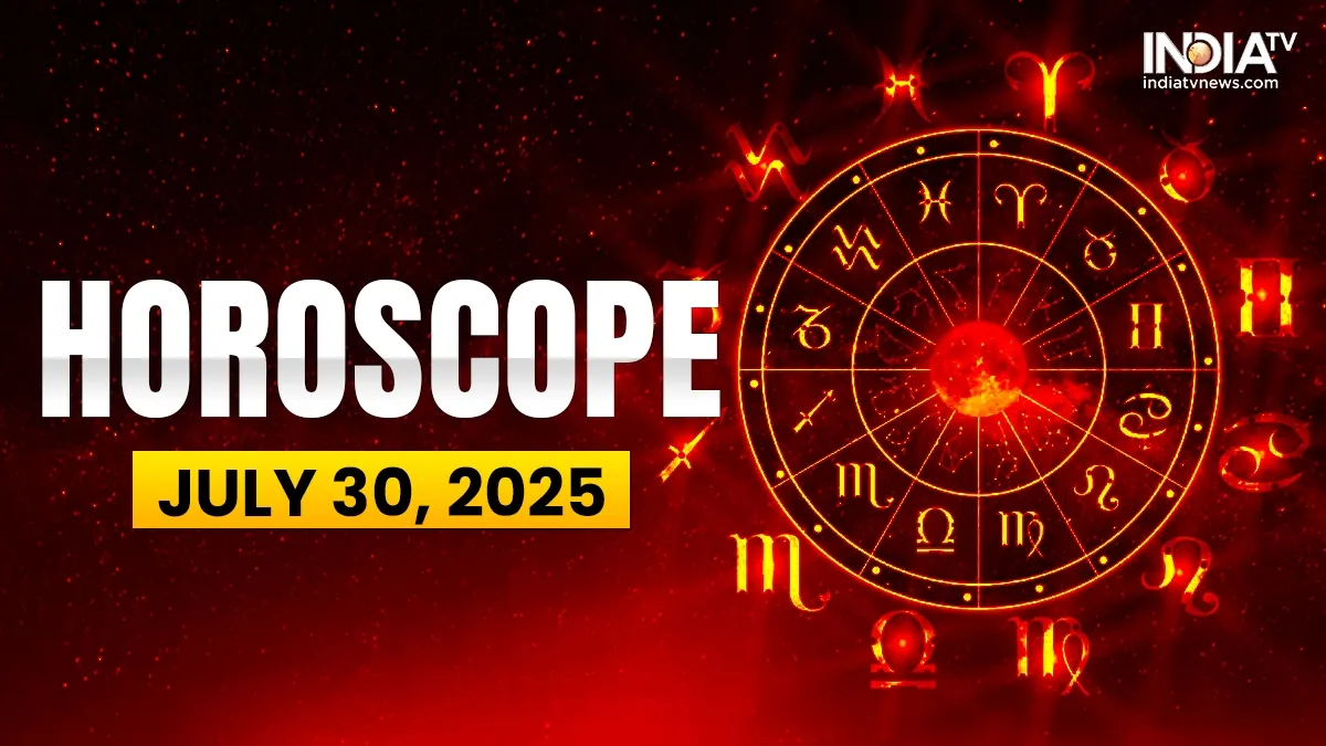 Your daily horoscope for Wednesday, 30 July 2025 — love, career, luck, and more
