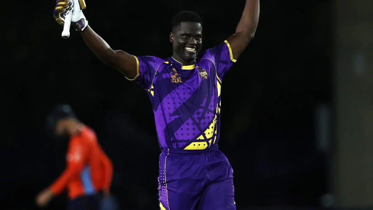 Andre Fletcher smashed his fifth T20 century and ended the MLC campaign on a high for LAKR