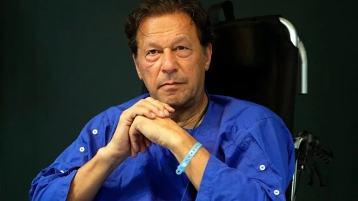 Former Pakistan Prime Minister and PTI chief Imran Khan. 