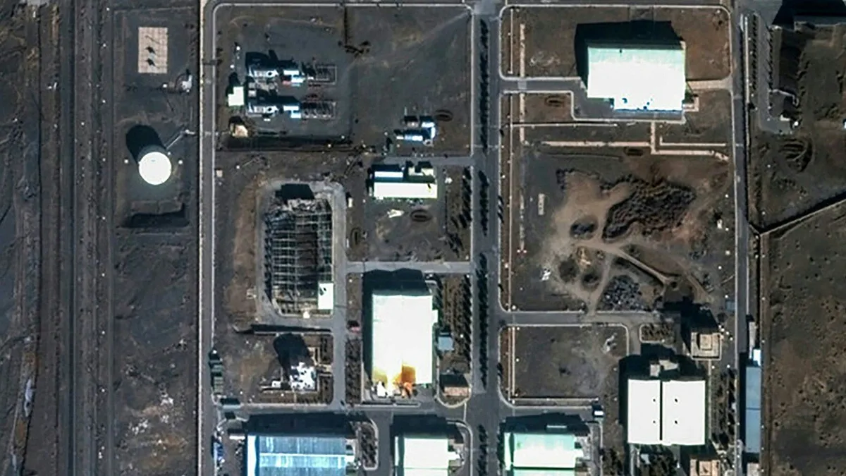 Iran's nuclear facility was damaged by the US. 