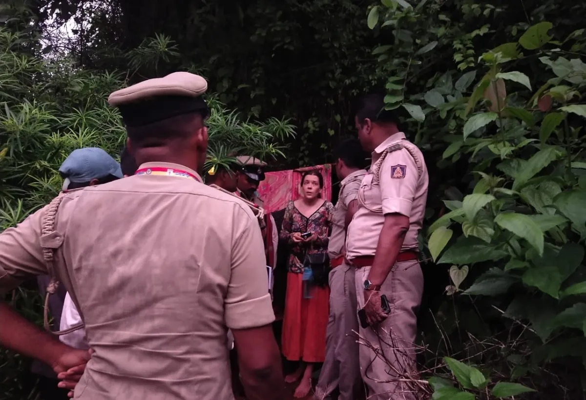 Discovered by police during a routine patrol, Mohi had set up a makeshift home inside the cave for meditation and worship. 