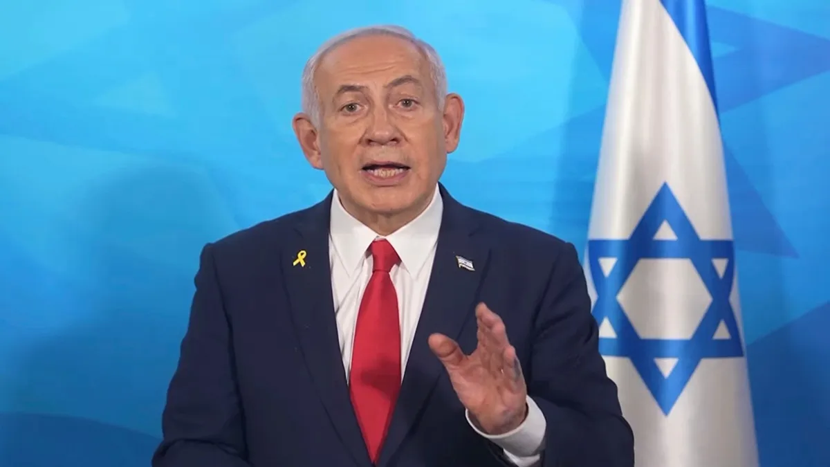 Israeli Prime Minister Benjamin Netanyahu. 