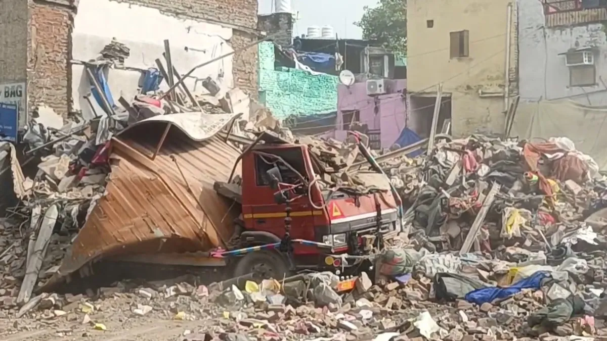 Building collapsed