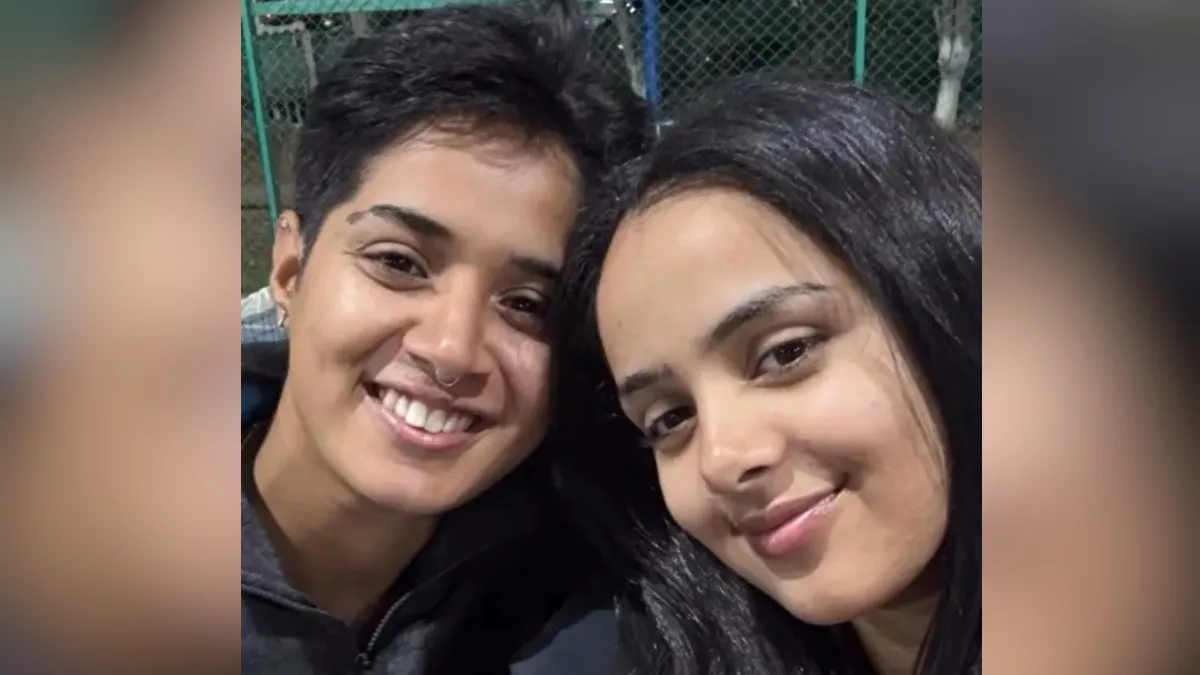 Radhika Yadav and her best friend, Himanshika Singh