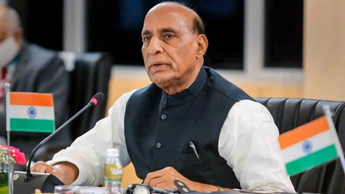 Union Defence Minister Rajnath Singh. 