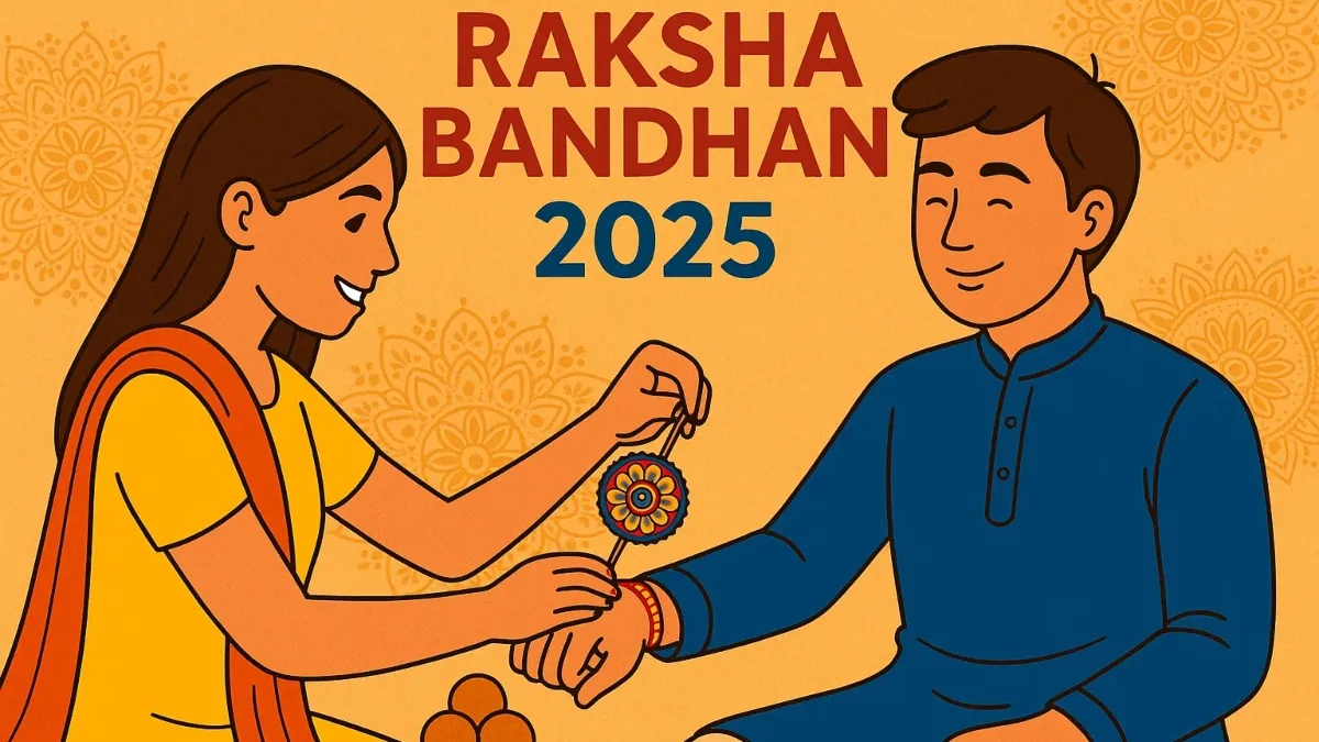 Celebrate Raksha Bandhan 2025 by tying Rakhi during the right muhurat