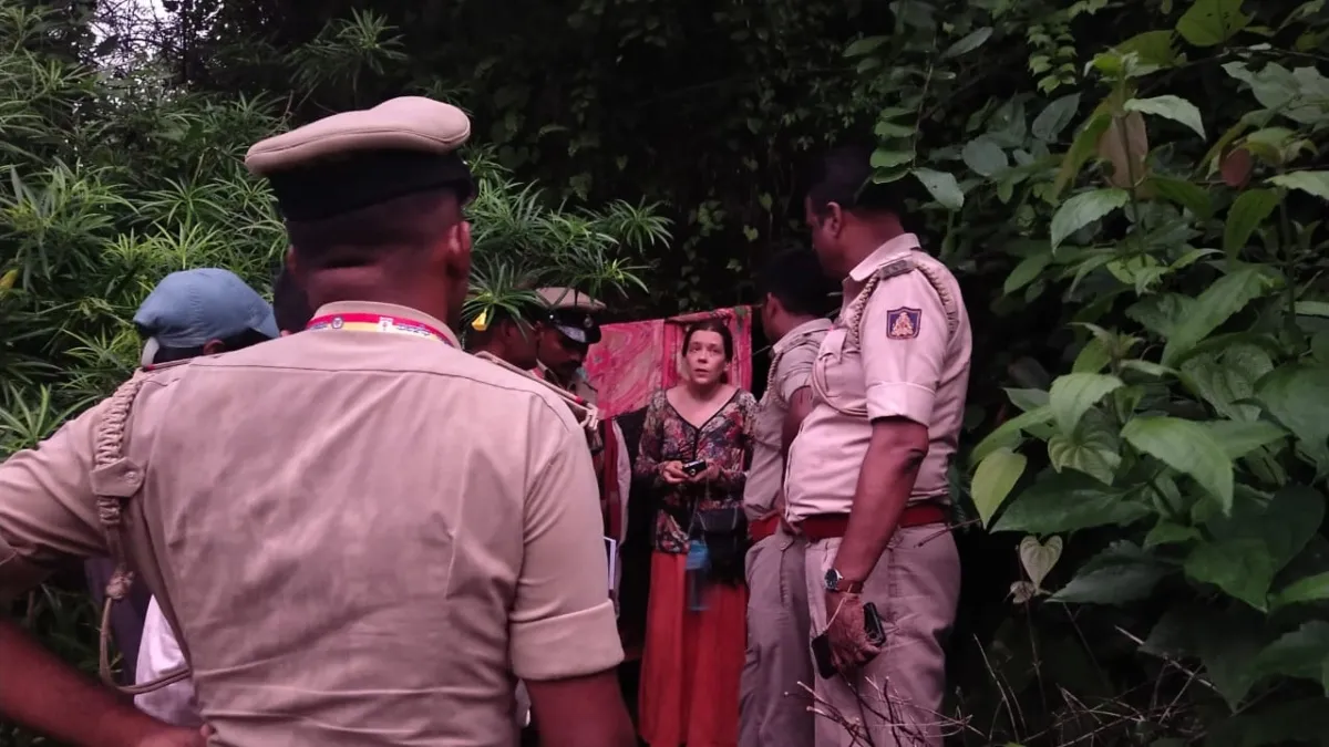 The Russian woman was found living in a cave with her daughters in Karnataka. 