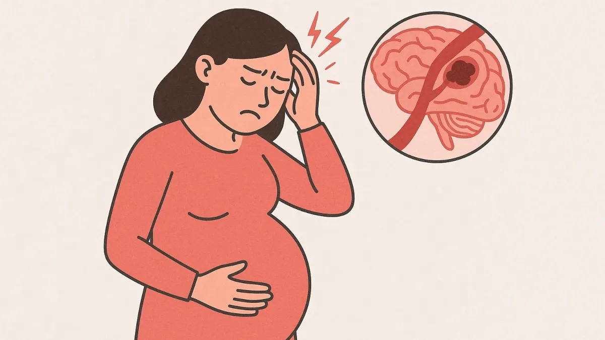 Stroke in pregnancy.