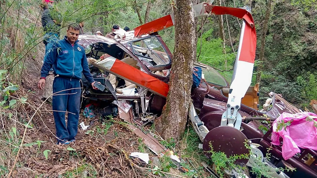 Six people were killed in Uttarkashi plane crash on May 8